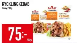 Matdax Saray Kycklingkebab erbjuda