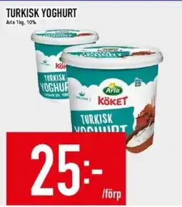 Matdax Arla Turkisk yoghurt erbjuda
