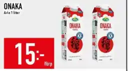 Matdax Arla Onaka erbjuda