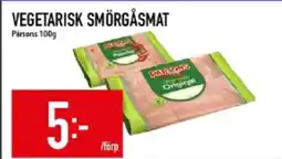 Matdax Parsons Vegetarisk smörgåsmat erbjuda