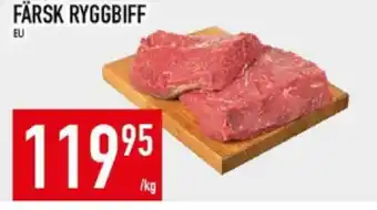 Matdax Färsk ryggbiff erbjuda