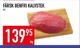 Matdax Färsk benfri kalvstek erbjuda