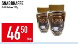 Matdax Gold Deluxe Snabbkaffe erbjuda