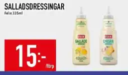 Matdax Felix Salladsdressingar erbjuda