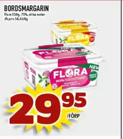 Matdax Flora Bordsmargarin erbjuda