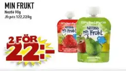 Matdax Nestlé Min frukt erbjuda