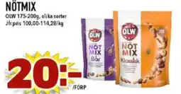 Matdax OLW Nötmix erbjuda