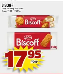 Matdax Lotus Biscoff erbjuda