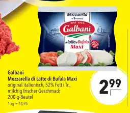 Citti Galbani Mozzarella di Latte di Bufala Maxi erbjuda