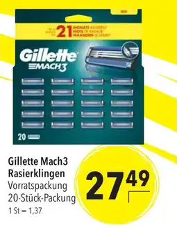 Citti Gillette Mach3 Rasierklingen erbjuda