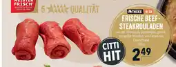 Citti Frische beef- steakrouladen erbjuda