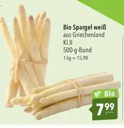 Citti Bio Spargel weiß erbjuda