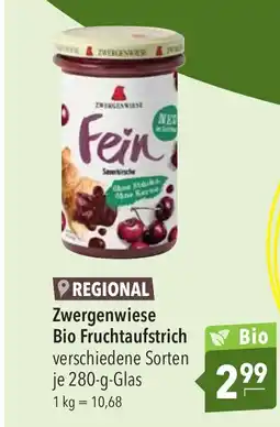 Citti Zwergenwiese Bio Fruchtaufstrich erbjuda