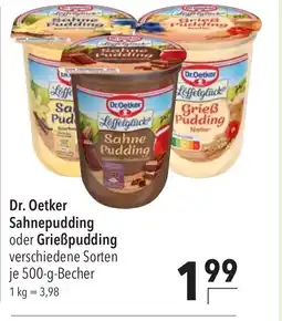 Citti Dr. Oetker Sahnepudding oder Grießpudding erbjuda