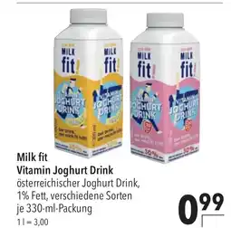 Citti Milk fit Vitamin Joghurt Drink erbjuda