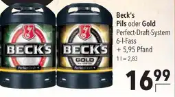 Citti Beck's Pils oder Gold erbjuda