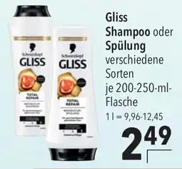 Citti Gliss Shampoo oder Spülung erbjuda