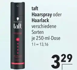 Citti Taft Haarspray oder Haarlack erbjuda