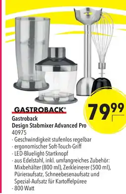 Citti Gastroback Design Stabmixer Advanced Pro 40975 erbjuda