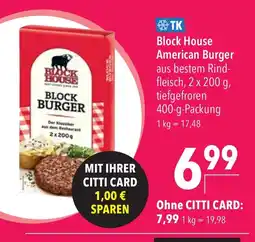 Citti Block House American Burger erbjuda
