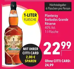Citti Planteray Barbados Grande Réserve erbjuda