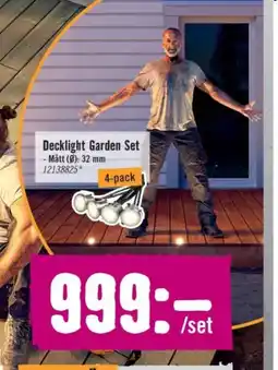 Hornbach Decklight Garden Set erbjuda