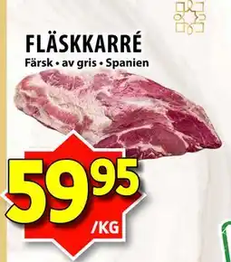 Matvärlden Tensta FLÄSKKARRÉ erbjuda