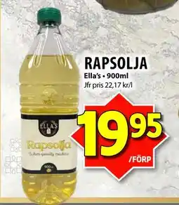 Matvärlden Tensta RAPSOLJA erbjuda