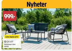 Jula Möbelgrupp 4 delar erbjuda