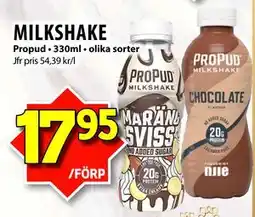 Matvärlden Tensta MILKSHAKE erbjuda