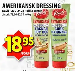 Matvärlden Tensta AMERIKANSK DRESSING erbjuda