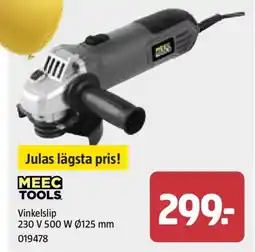 Jula Vinkelslip 230 V 500 W Ø125 mm erbjuda