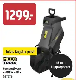 Jula Kompostkvarn 2500 W 230 V erbjuda