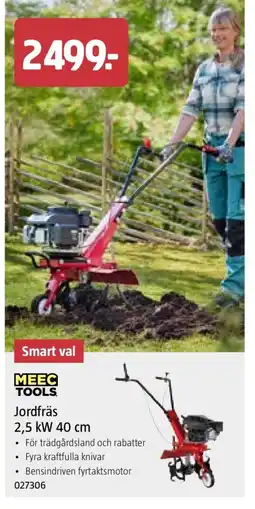 Jula Jordfräs 2,5 kW 40 cm erbjuda