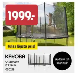 Jula Studsmatta Ø3,96 m erbjuda