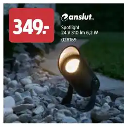 Jula Spotlight 24 V 310 Im, 6.2 W erbjuda