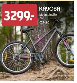 Jula KAYOBA Mountainbike 26" erbjuda