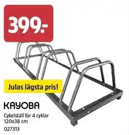 Jula Cykelställ för 4 cyklar erbjuda