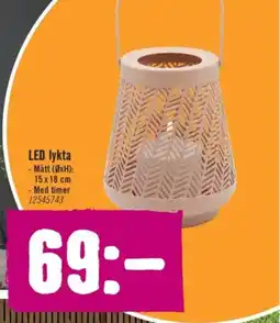 Hornbach LED lykta erbjuda