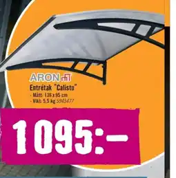 Hornbach Entrétak "Calisto" erbjuda