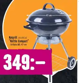 Hornbach Kolgrill "Kettle Compact" erbjuda