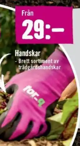 Hornbach Handskar erbjuda