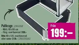 Hornbach Pallkrage 1 erbjuda