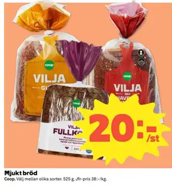 Coop Mjukt bröd