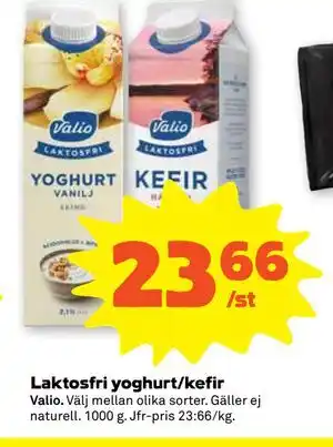 Stora Coop Laktosfri yoghurt/kefir erbjuda