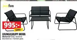 Bauhaus LOUNGEGRUPP MORA erbjuda