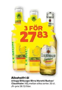 Stora Coop Alkoholfri öl erbjuda