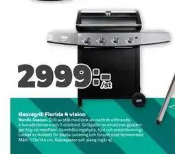 Stora Coop Gasolgrill Florida 4 vision erbjuda