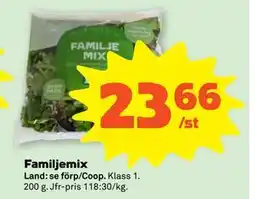 Stora Coop Familjemix erbjuda