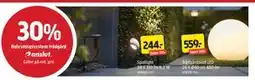 Jula 30% Belysningssystem trädgård erbjuda